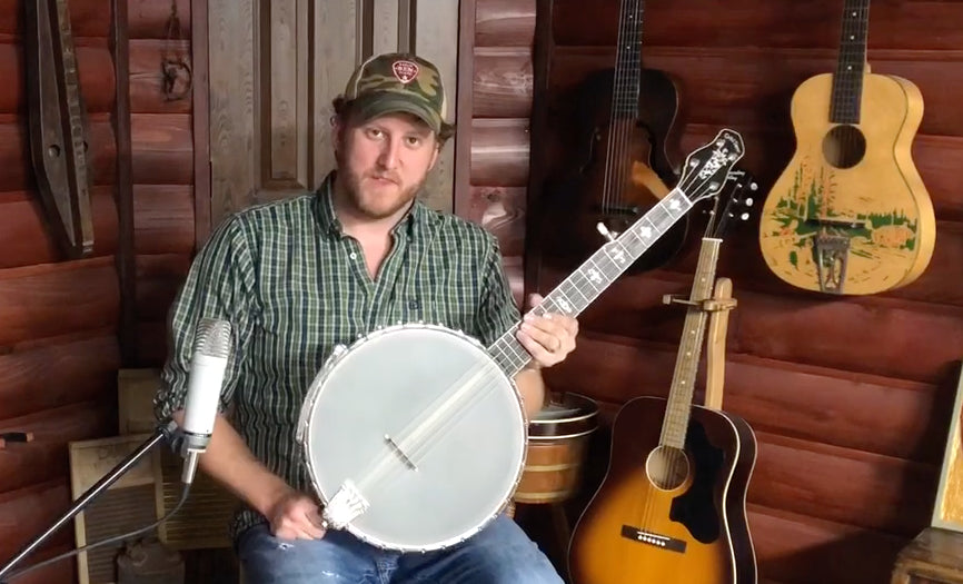 Meet B.O.B., the Gold Tone CEB-5 Octave Banjo!