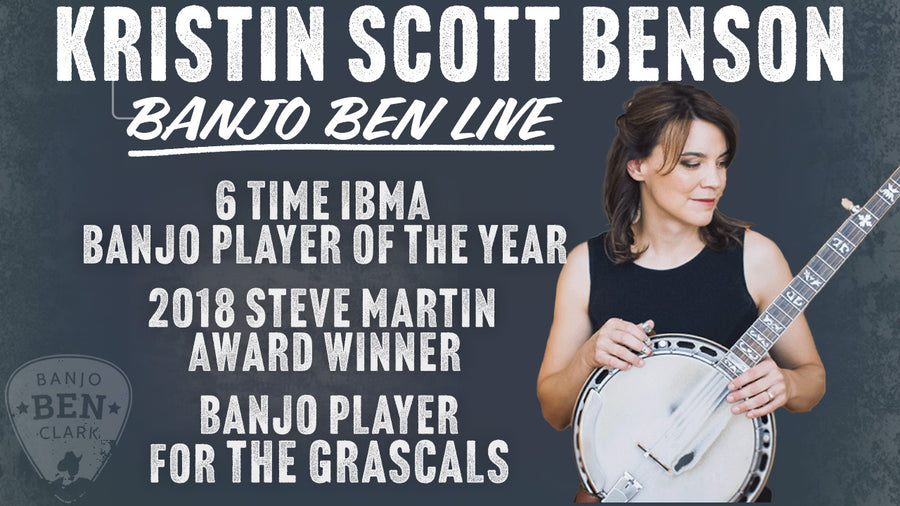 Banjo Ben LIVE: with Special Guest Kristin Scott Benson May 21, 7PM CDT