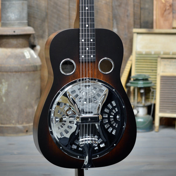 Beard Josh Swift Standard Model Resonator Guitar With Case - Tobacco  Sunburst