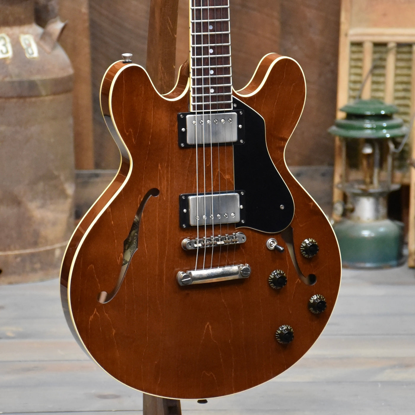 Collings I-35 LC Aged Walnut Semi-Hollow Body Electric Guitar With Case (Serial #I35LC242381)