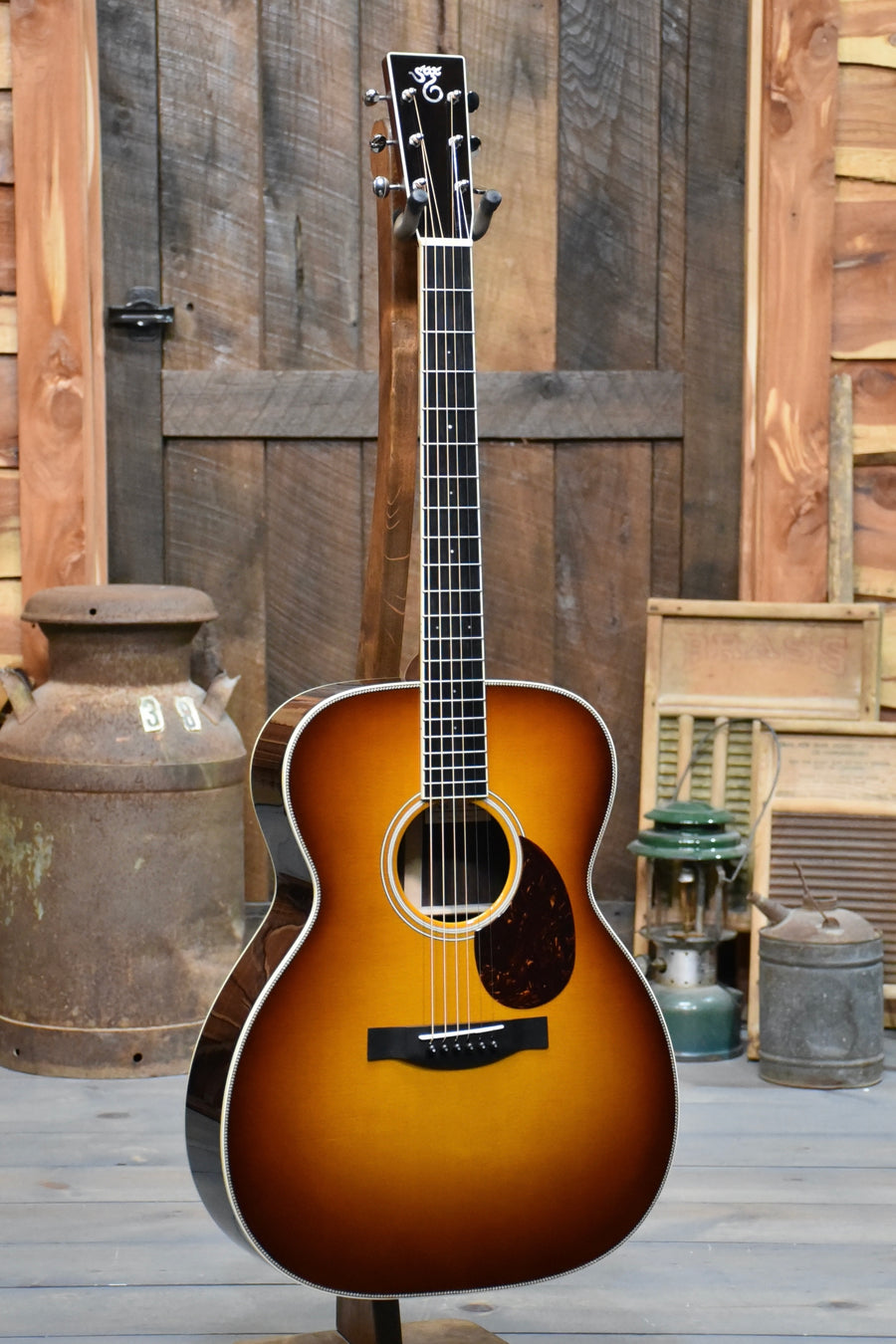 Santa Cruz OMG Grand Model Guitar With Case