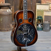 Beard Legacy E Model Squareneck Resonator Guitar With Pickup and With Case - Tobacco Sunburst