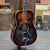 Beard Legacy E Model Squareneck Resonator Guitar With Pickup and With Case - Tobacco Sunburst