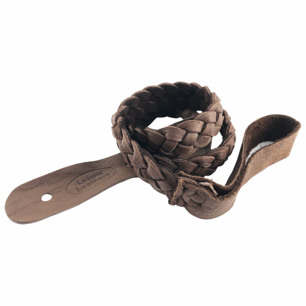 Lakota Round Braided Mandolin Strap