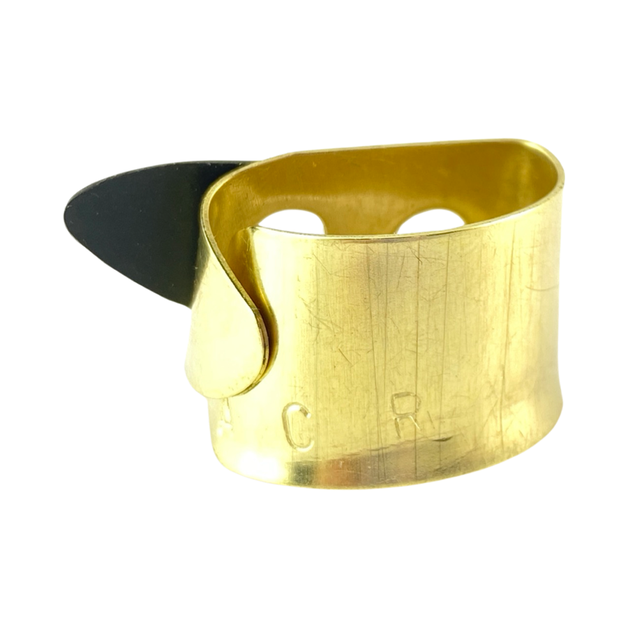 Acri Picks - Brass Thumbpick with Delrin Blade