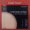Gold Tone CES5M Medium Banjo Cello Strings