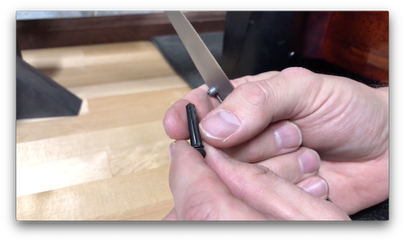 How to Fix a Tall Guitar Bridge Pin!