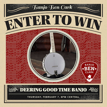 BANJO BEN'S BIG DEERING GOODTIME BANJO GIVEAWAY!