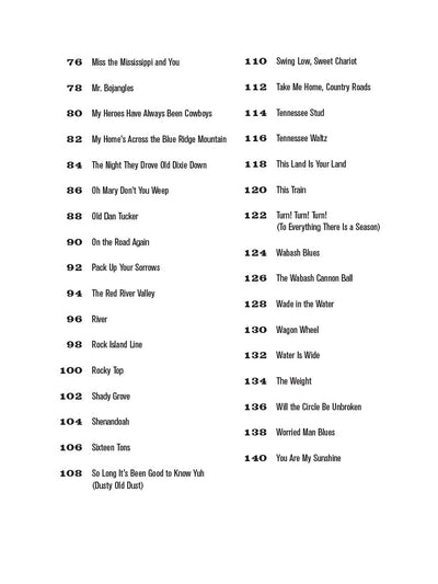 Americana Classics - Strum Together Book