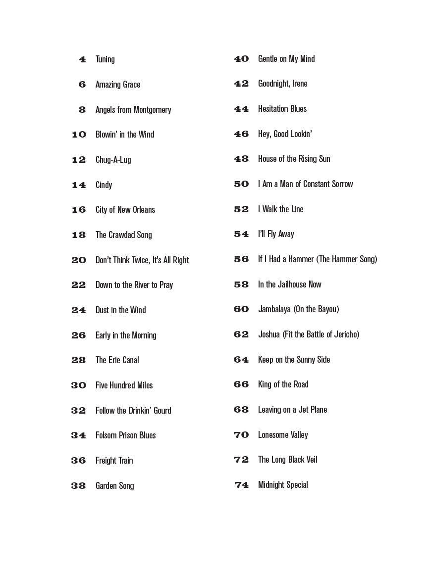 Americana Classics - Strum Together Book