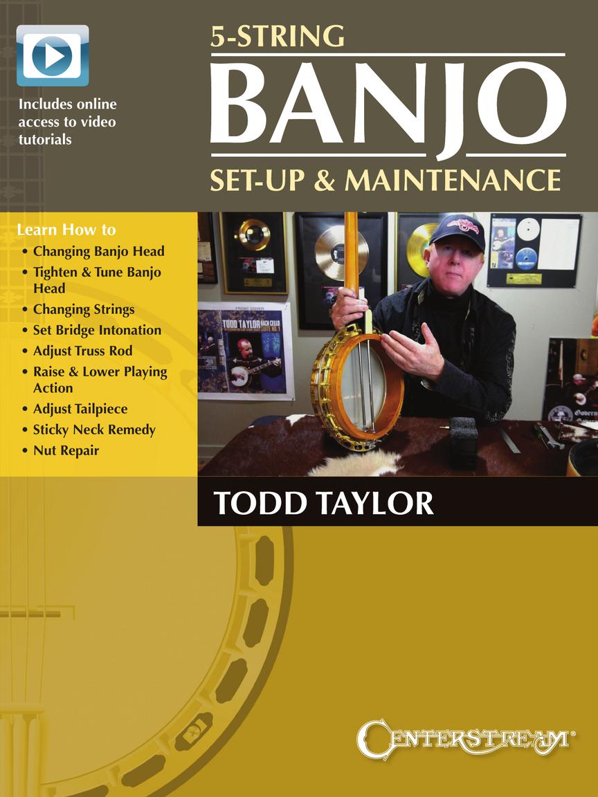 5-String Banjo Setup & Maintenance Book
