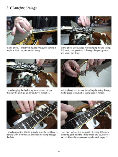 5-String Banjo Setup & Maintenance Book