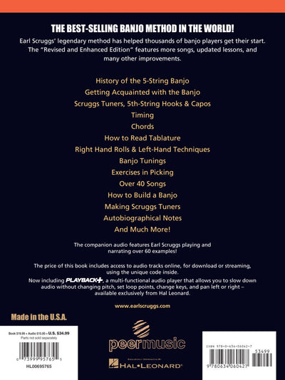 Earl Scruggs and the 5-String Banjo Book