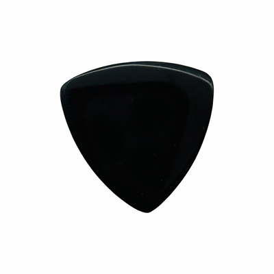 McQuan Mini Triangular PEI Flatpick - Available in Black or Amber