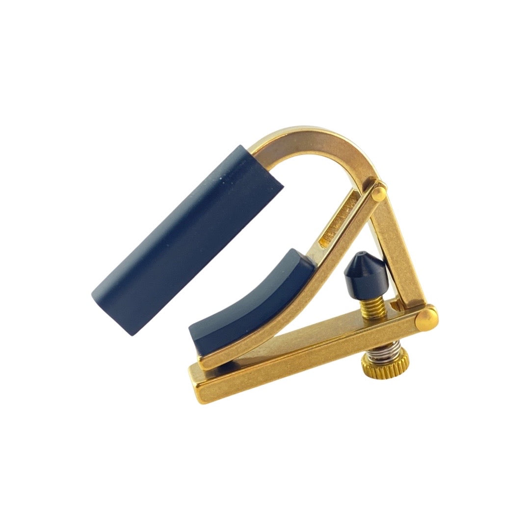 Shubb C5b Banjo/Mandolin Capo for Flat Fretboard - Brass