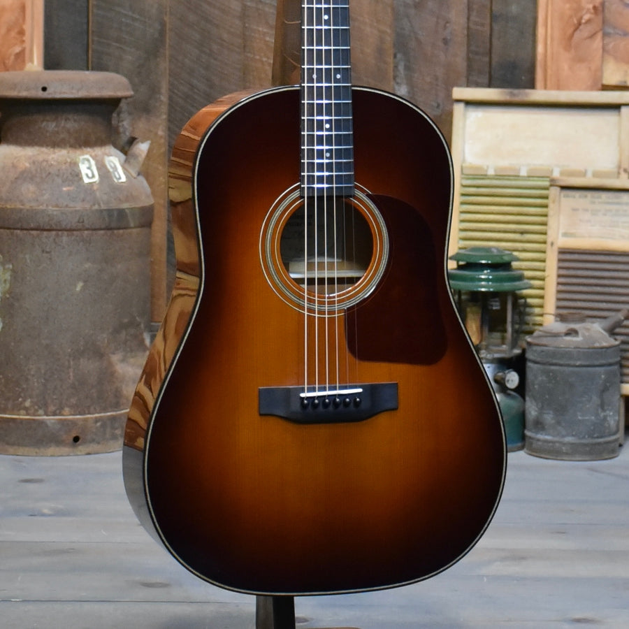 Gallagher Guitar Co. Custom Bluegrass Bell Mahogany Slope Shoulder 12 Fret Dreadnought Guitar With Case