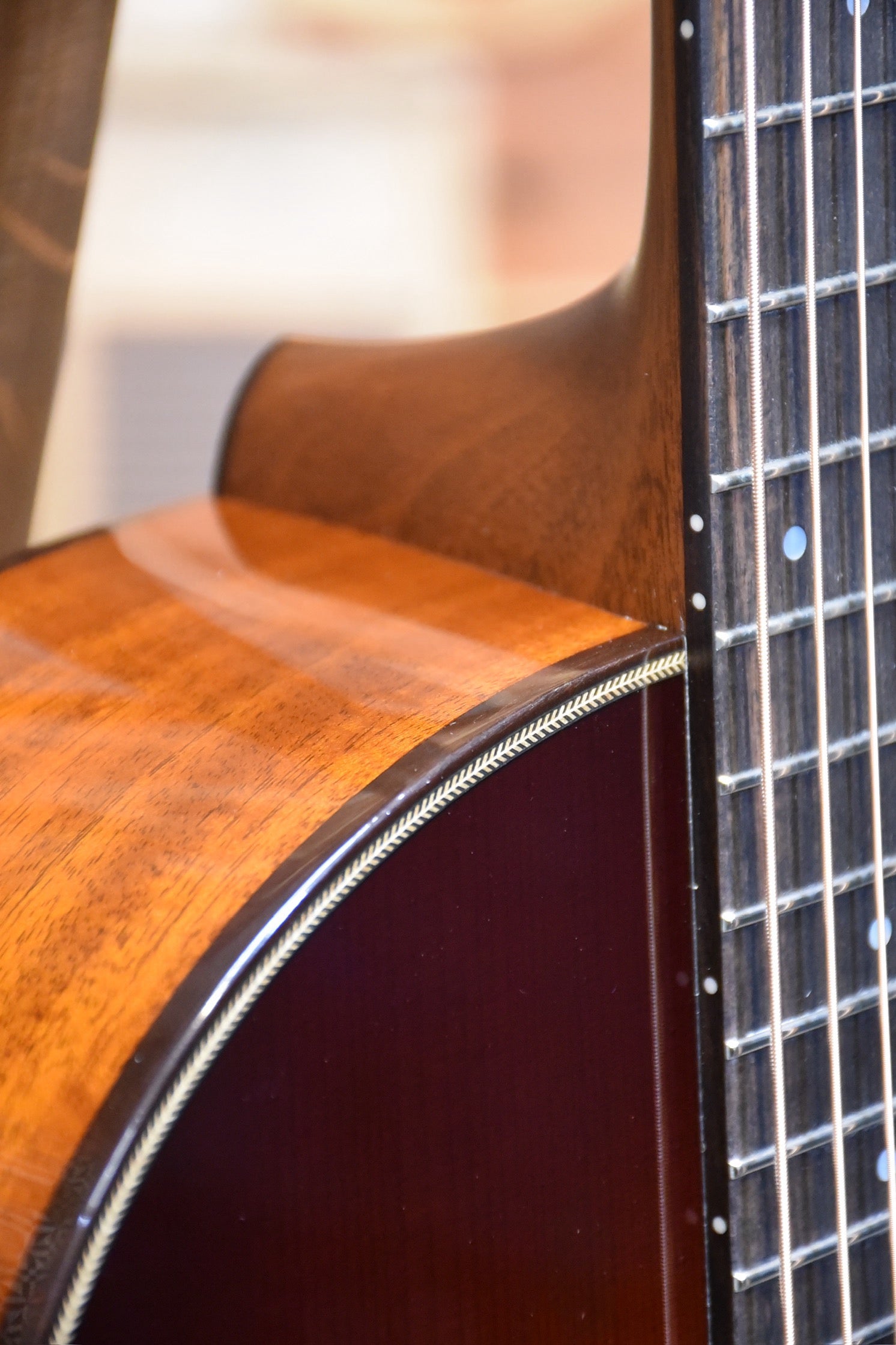 Gallagher Guitar Co. Custom Bluegrass Bell Mahogany Slope Shoulder 12 Fret Dreadnought Guitar With Case