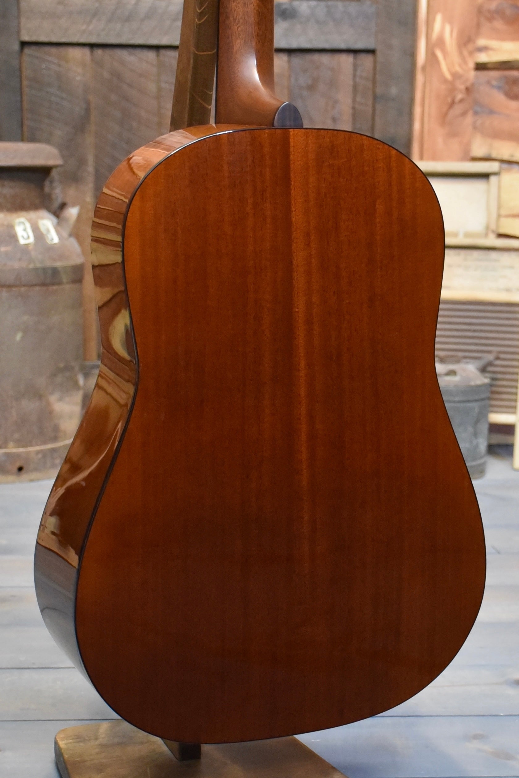 Gallagher Guitar Co. Custom Bluegrass Bell Mahogany Slope Shoulder 12 Fret Dreadnought Guitar With Case