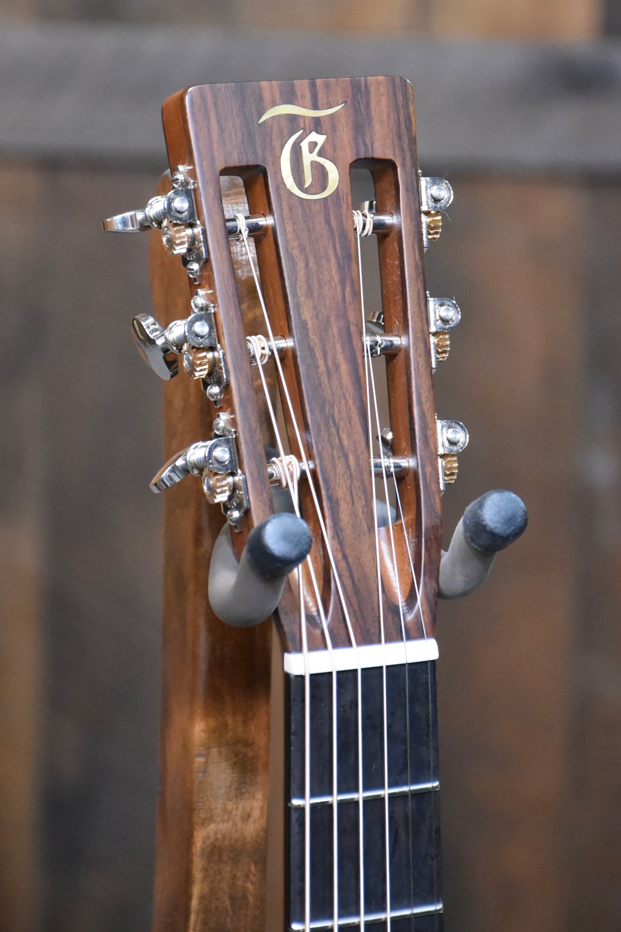 Gallagher Guitar Co. Bluegrass Bell Mahogany Dreadnought Guitar With Case