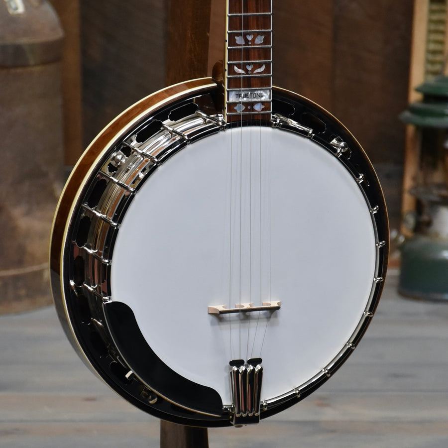 Huber VRB-4 Truetone Bluegrass Banjo With Case