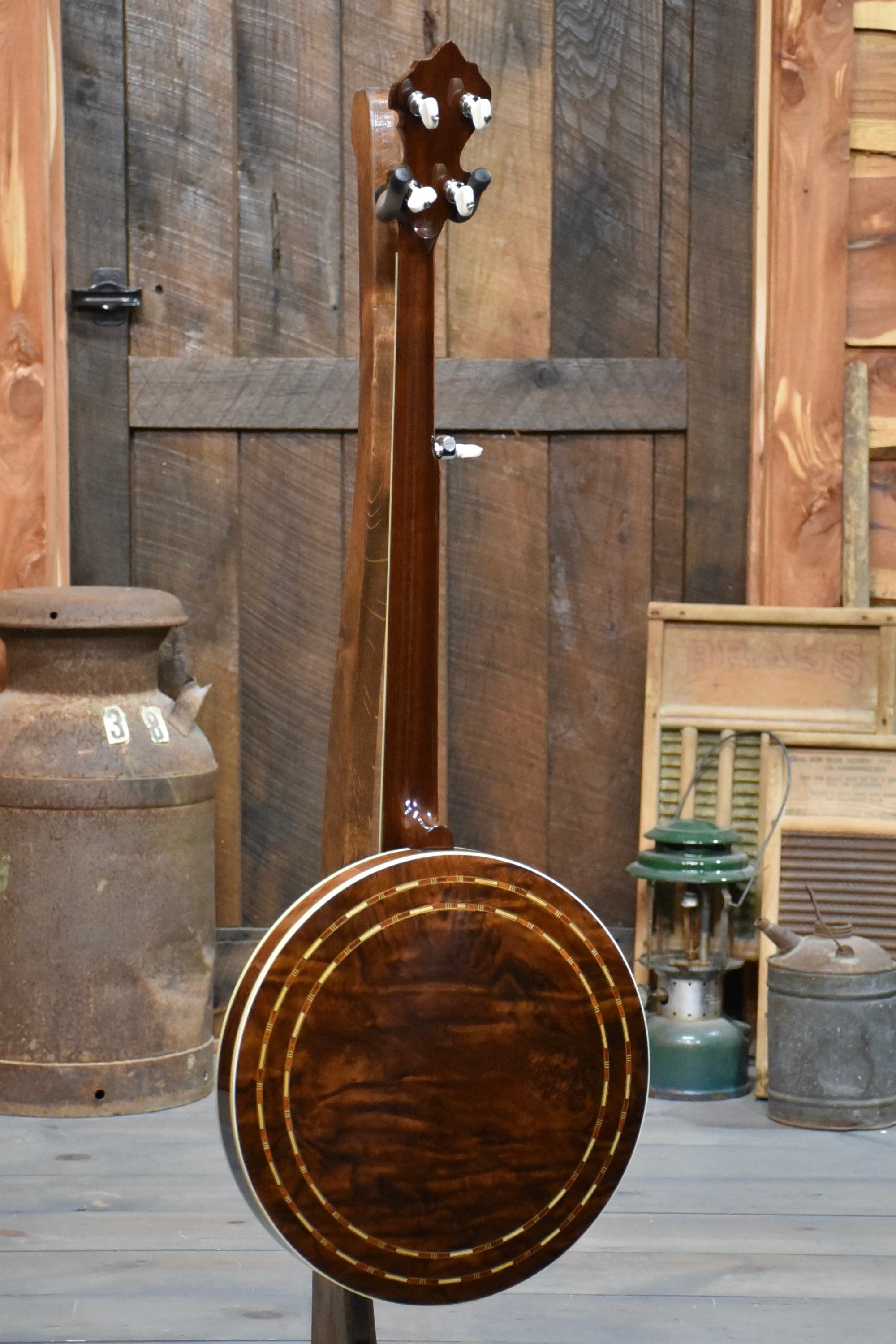 Huber VRB-4 Truetone Bluegrass Banjo With Case