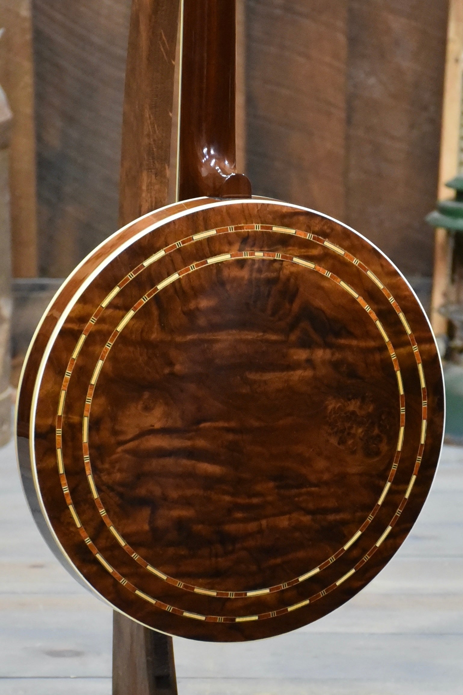 Huber VRB-4 Truetone Bluegrass Banjo With Case