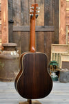 Gallagher Shelby Western East Indian Dreadnought Guitar With Case