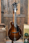 Northfield Big Mon Wide-Nut F-Style Mandolin With Two Piece Back and Case - Brown