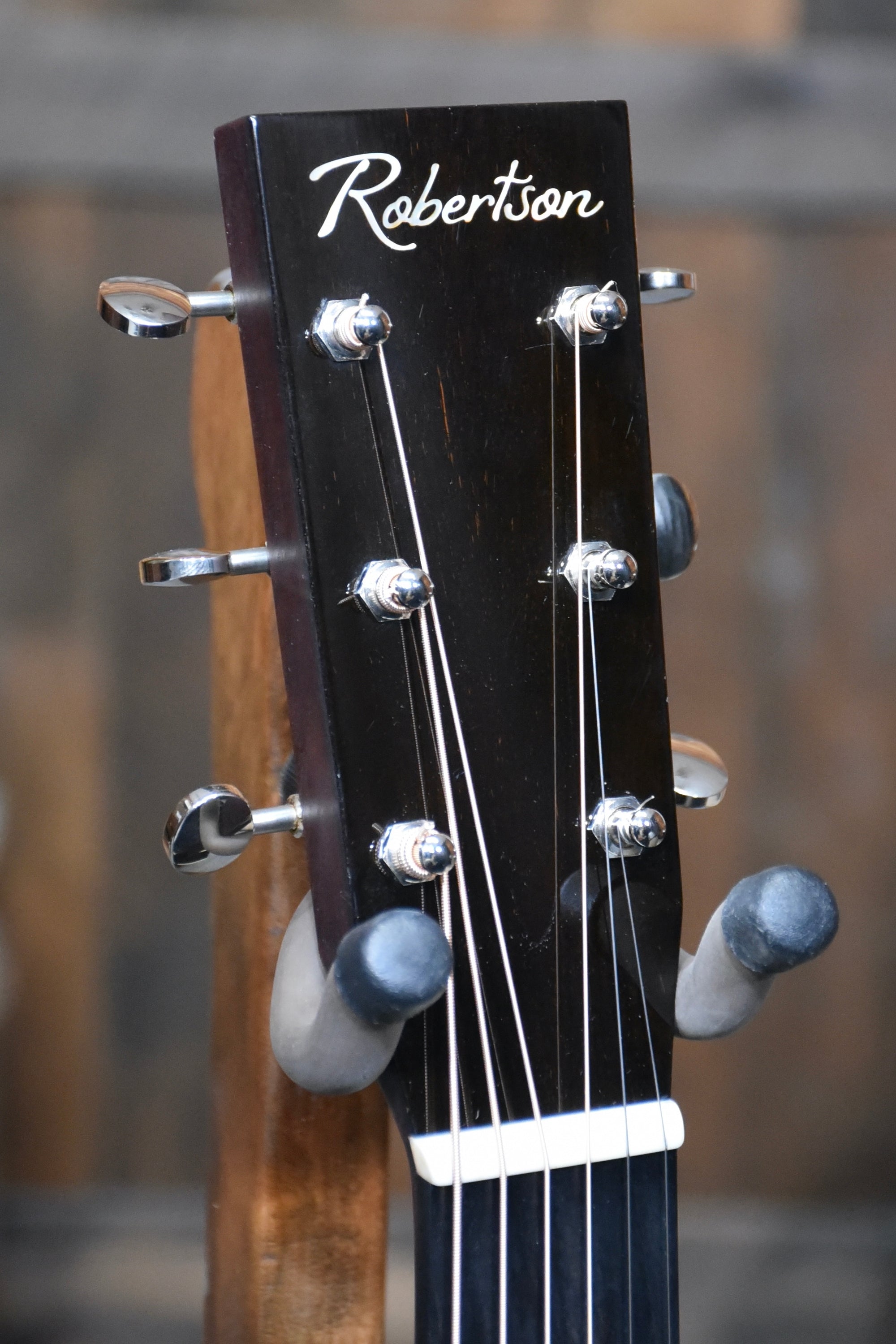 Robertson African Blackwood Large Soundhole Dreadnought Guitar With Case