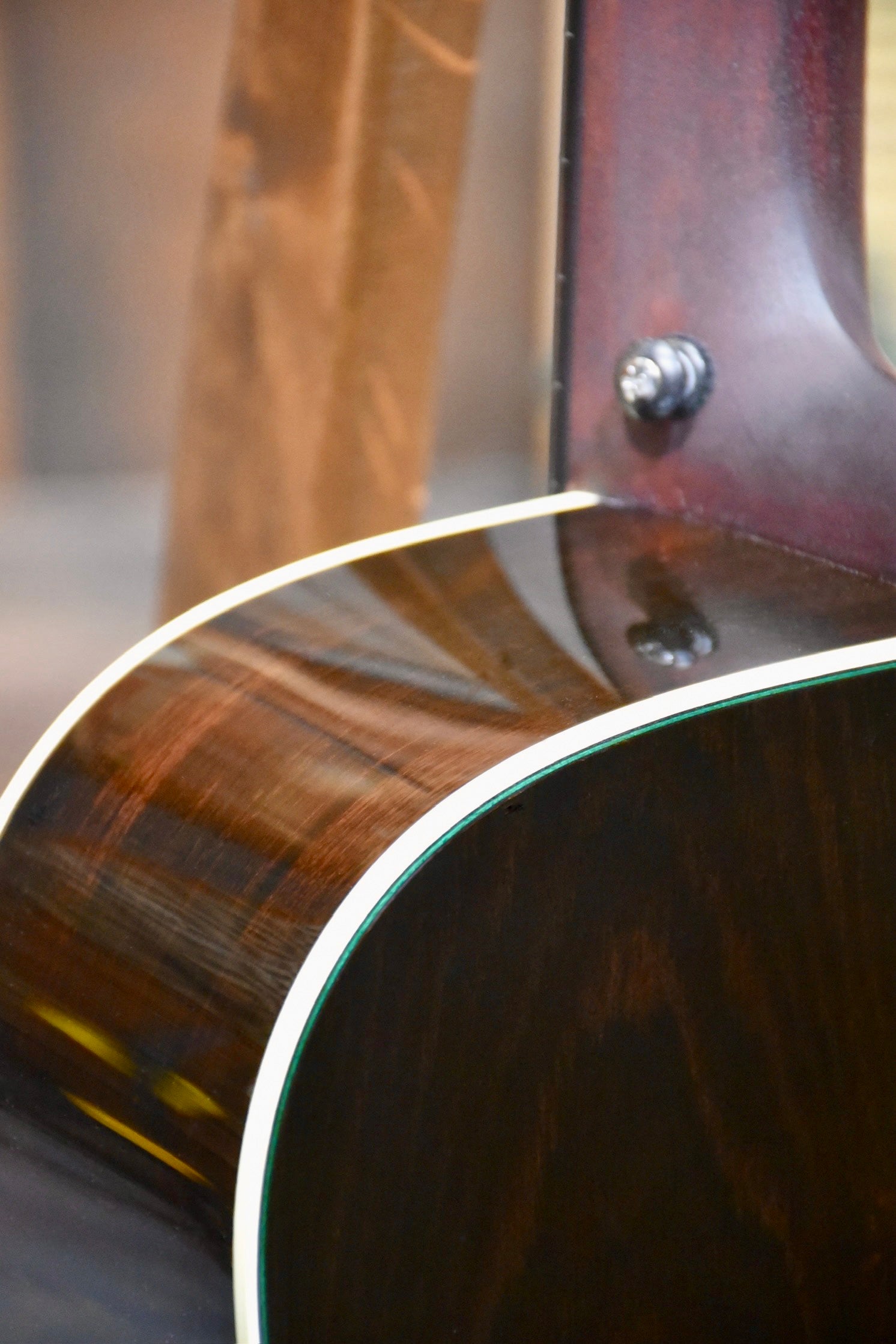 Robertson African Blackwood Large Soundhole Dreadnought Guitar With Case