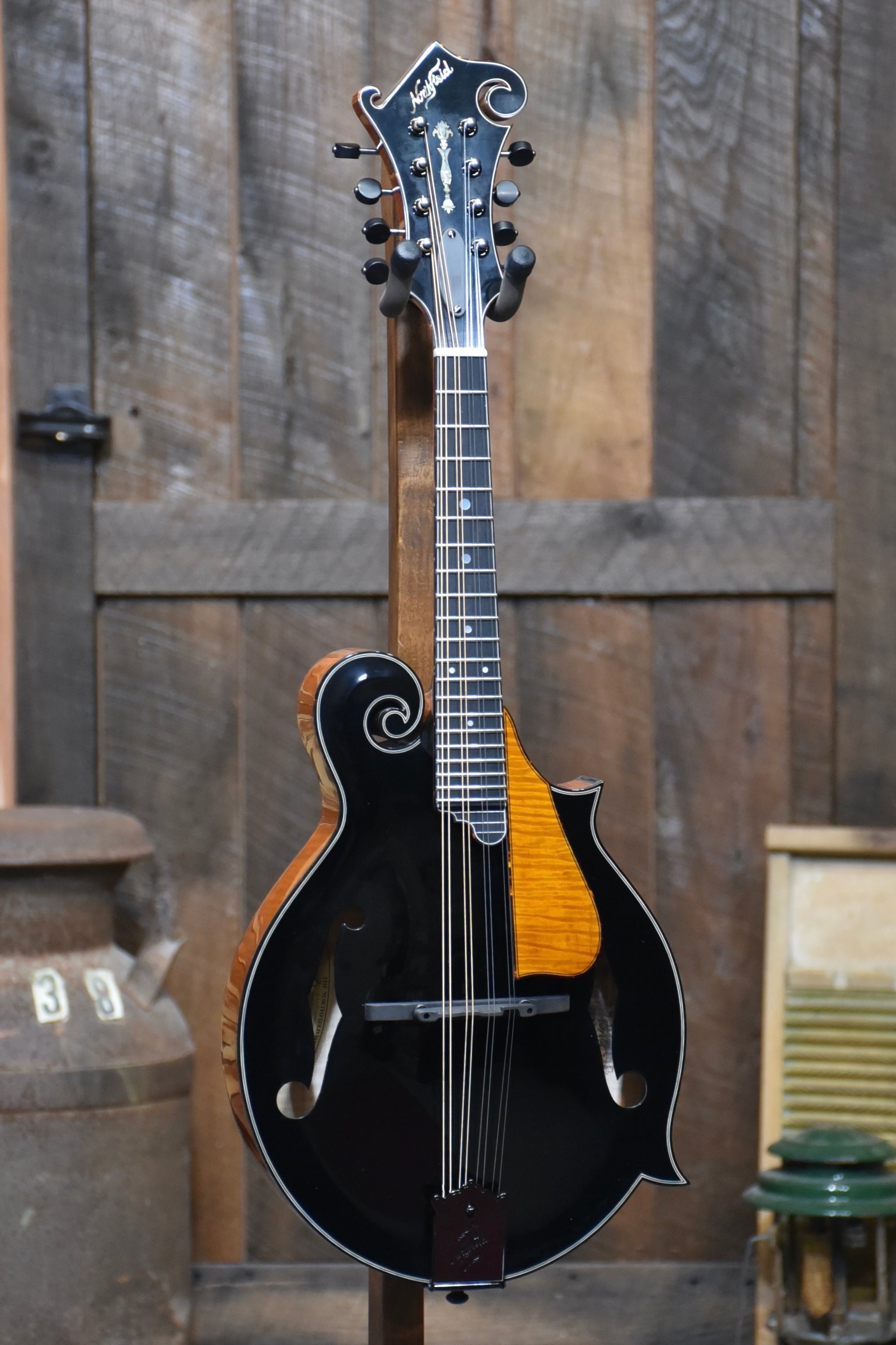Northfield Artist Series Blacktop F-Style Mandolin With Case