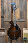 Northfield Big Mon Wide Nut F-Style Mandolin With Two Piece Back and Case - Brown