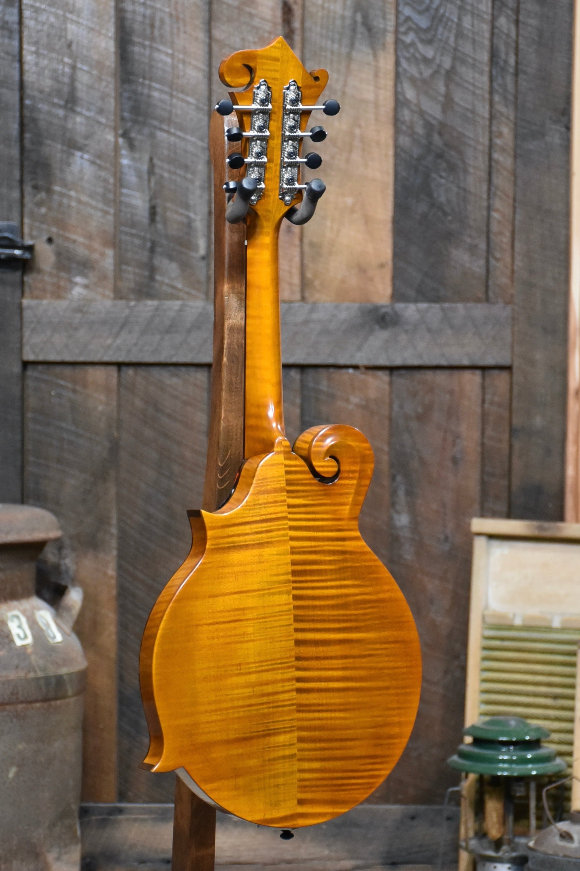 Northfield F5S Wide-Nut Amber F-Style Mandolin With Case