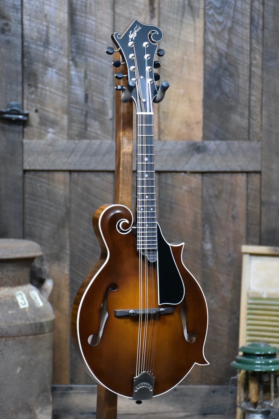 Northfield F5S F-Style Wide-Nut Mandolin With Case - Brown
