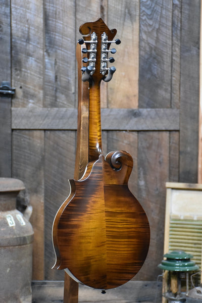 Northfield F5S F-Style Wide-Nut Mandolin With Case - Brown