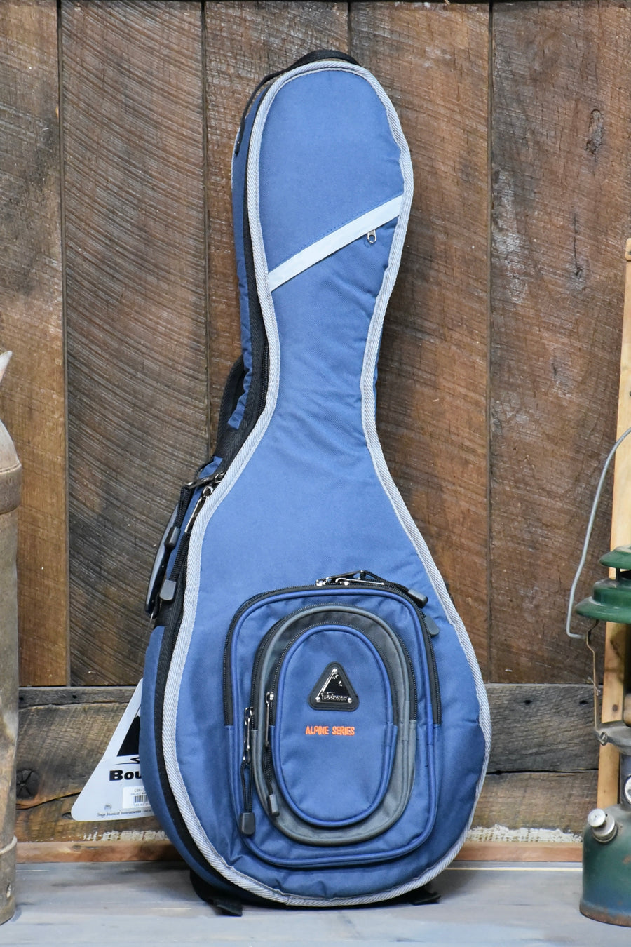 Boulder Alpine Blue Gig Bag For F-Style Mandolin
