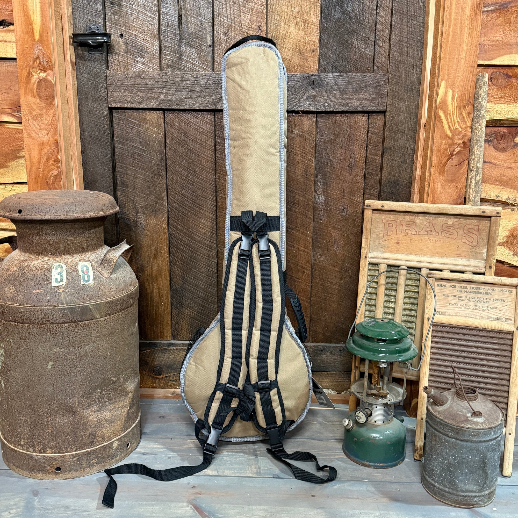 Boulder Alpine CB-367-TN Tan Gig Bag for Openback Banjo