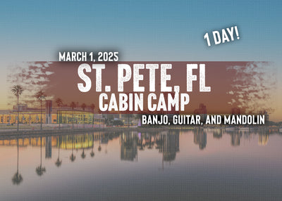 Banjo Ben's Cabin Camp - St. Petersburg, FL! March 1, 2025!