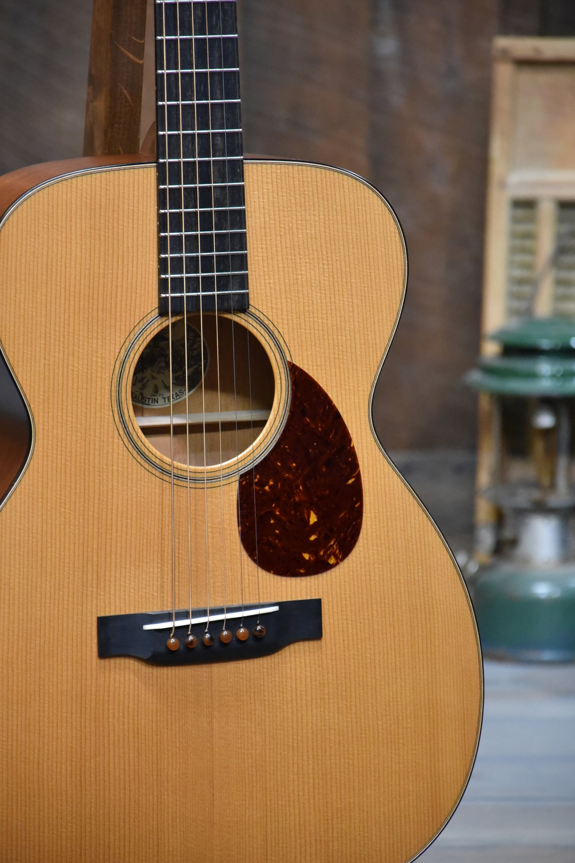 Collings OM1 TS Acoustic Guitar With Baked Spruce Top and With Case (Serial #34755)