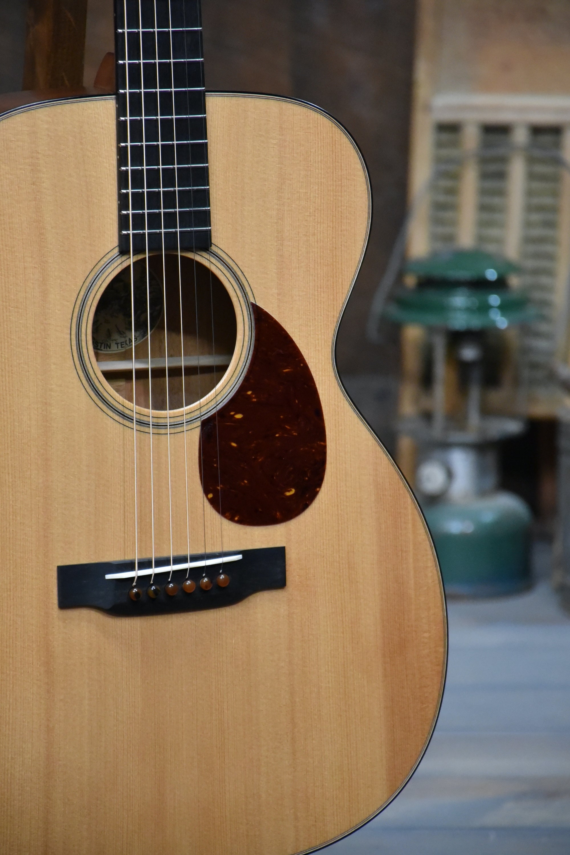 Boutique Deal - Collings OM1 TS Acoustic Guitar With Baked Spruce Top and With Case (Serial #36189)