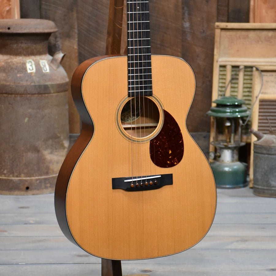 Collings OM1 TS Acoustic Guitar With Baked Spruce Top and With Case (Serial #34755)