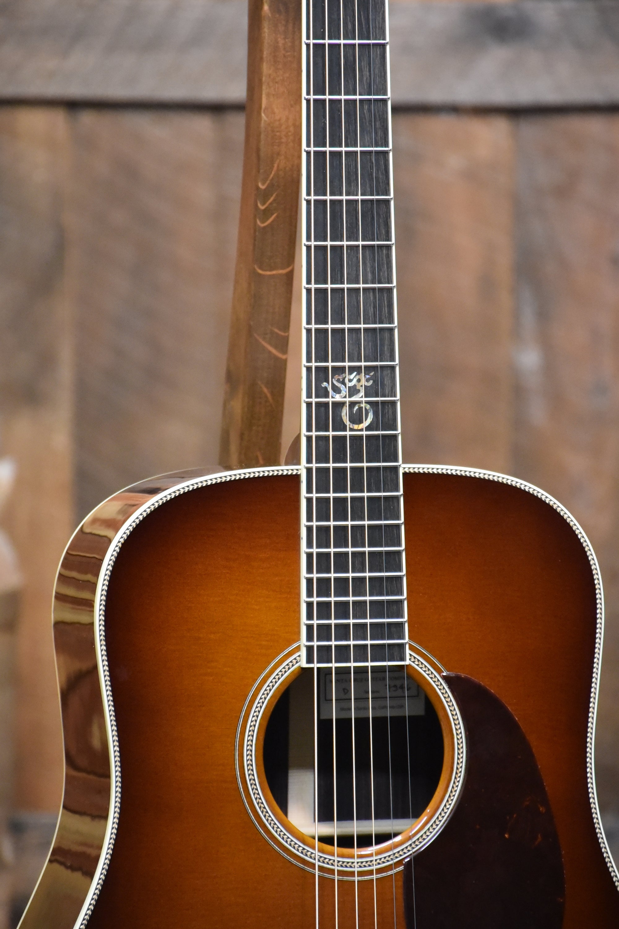 Santa Cruz D Model Dreadnought Guitar With Case