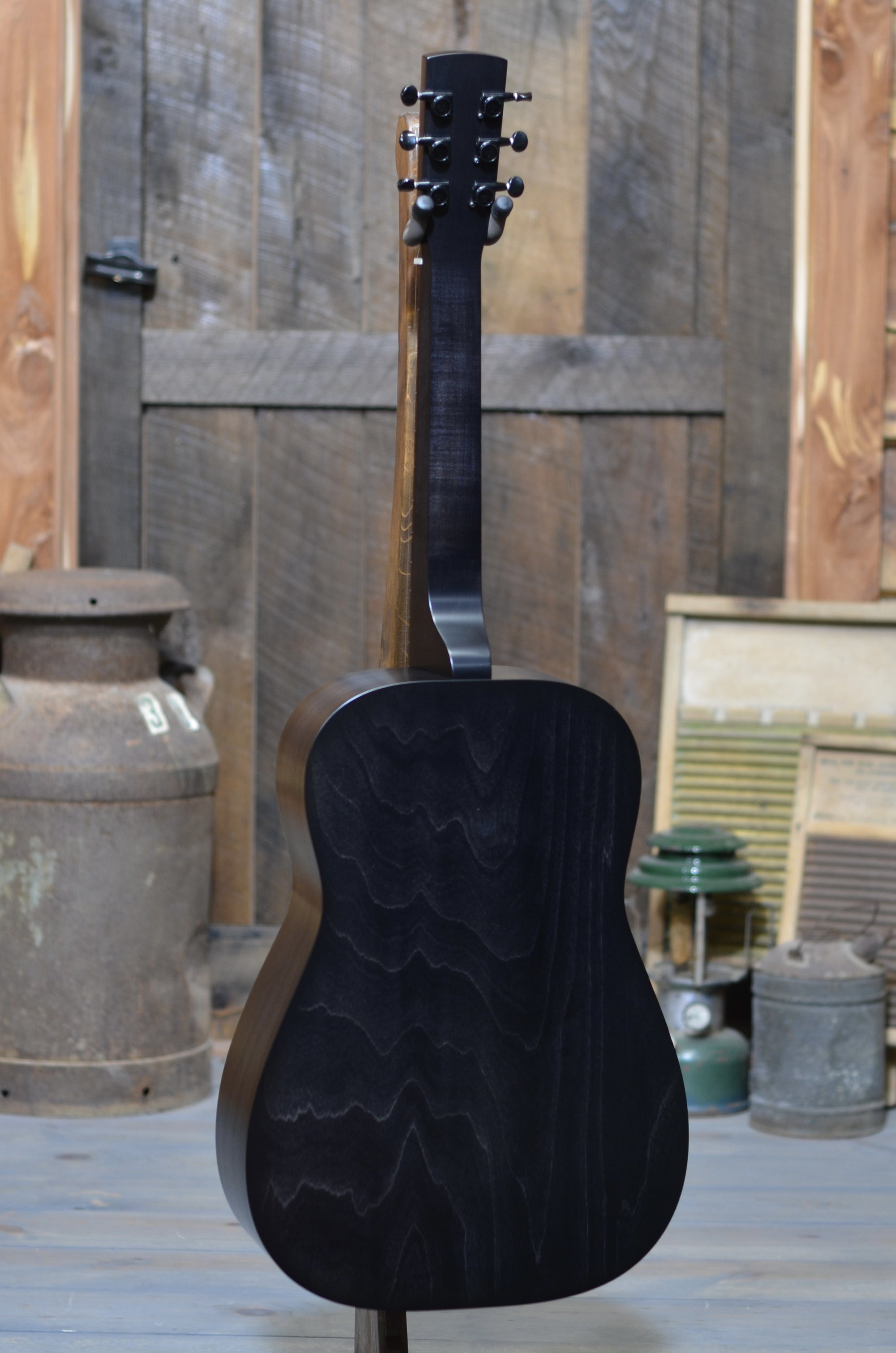 Beard Radio Standard E Model Squareneck Dobro with Case - Black Ice Satin Finish