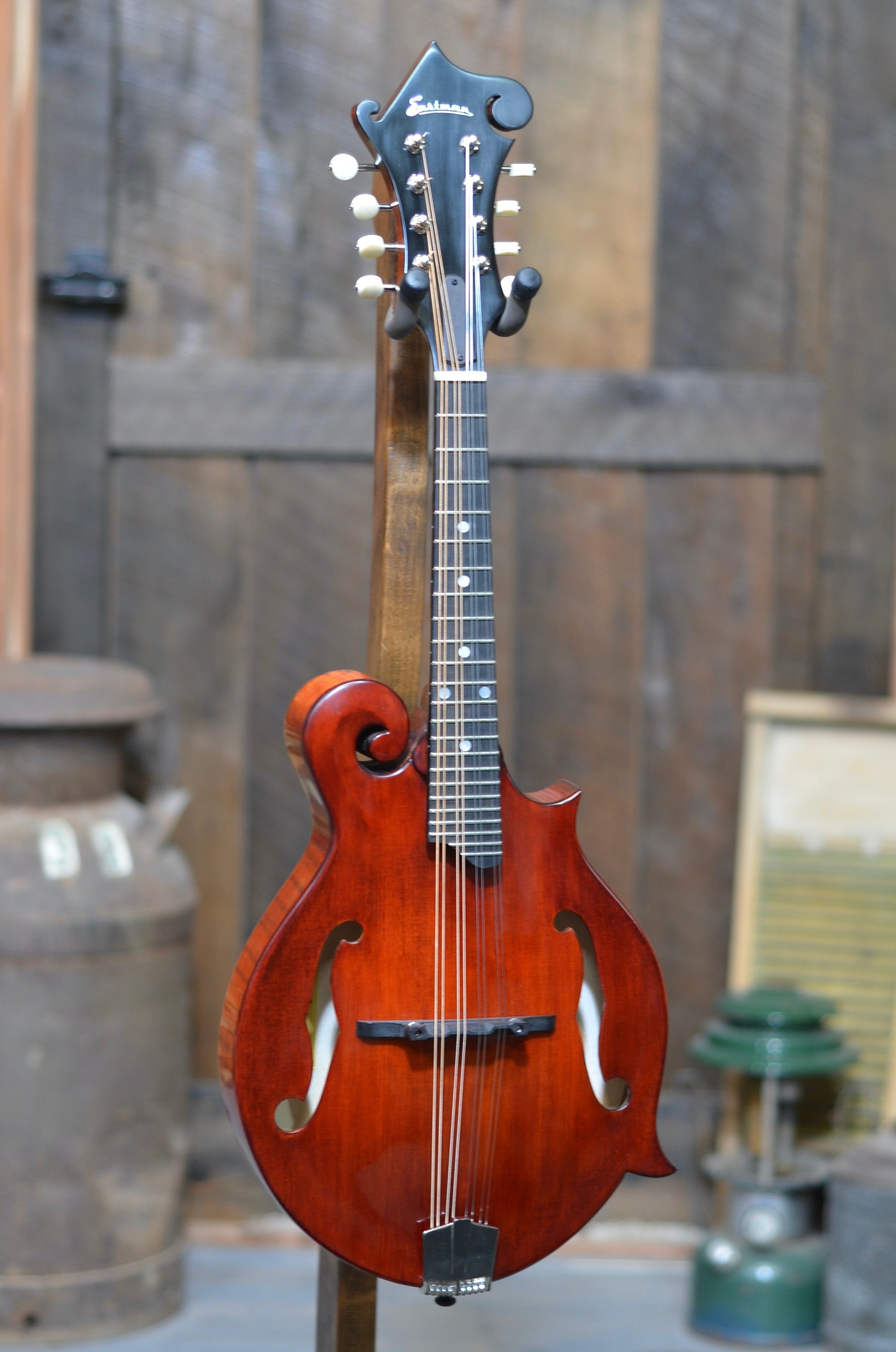 Eastman MD515 CC/TV F-Style Mandolin With Case - Banjo Ben's
