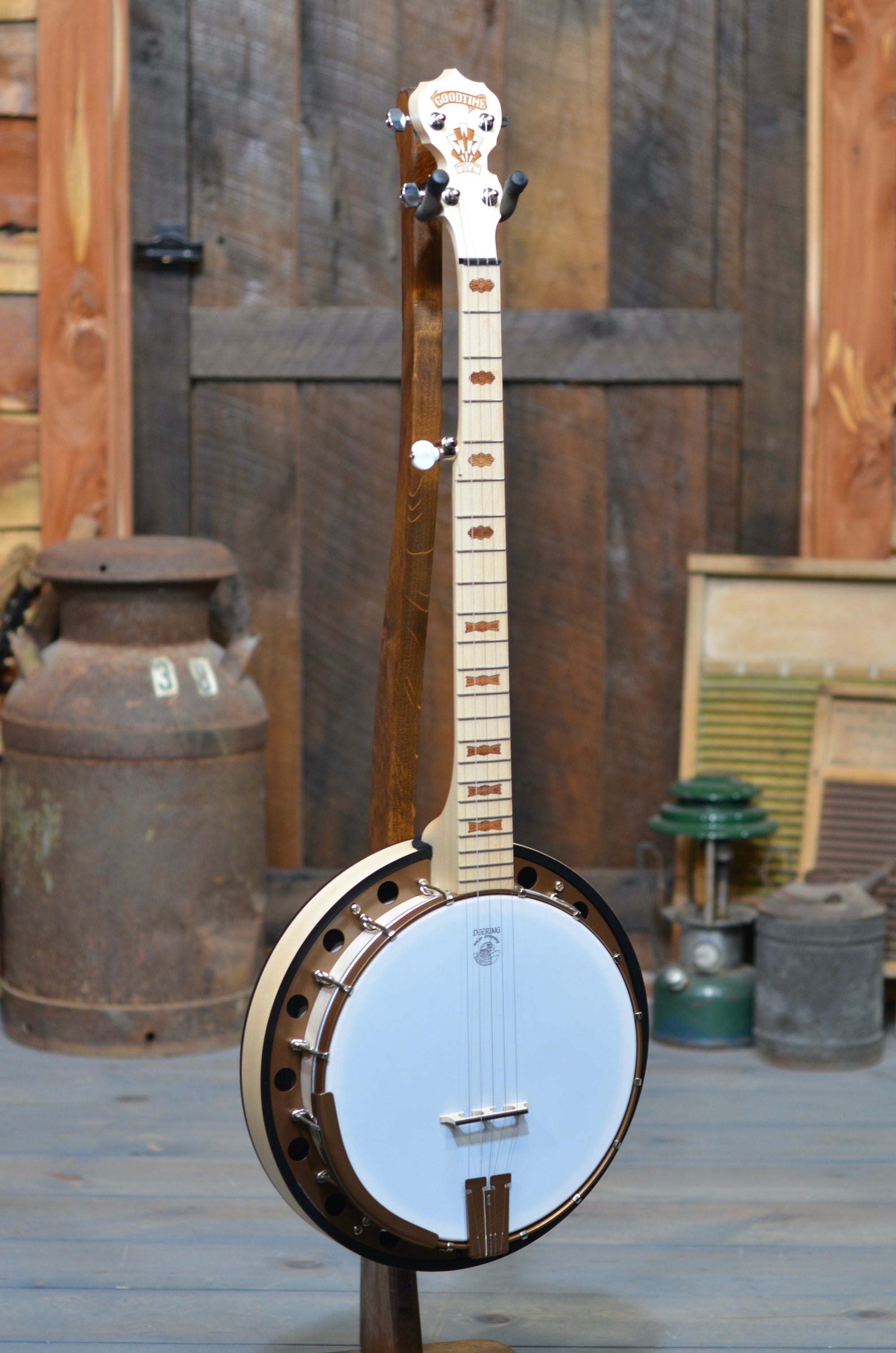 Bundle Deal - Deering Goodtime Two 5-String Resonator Banjo