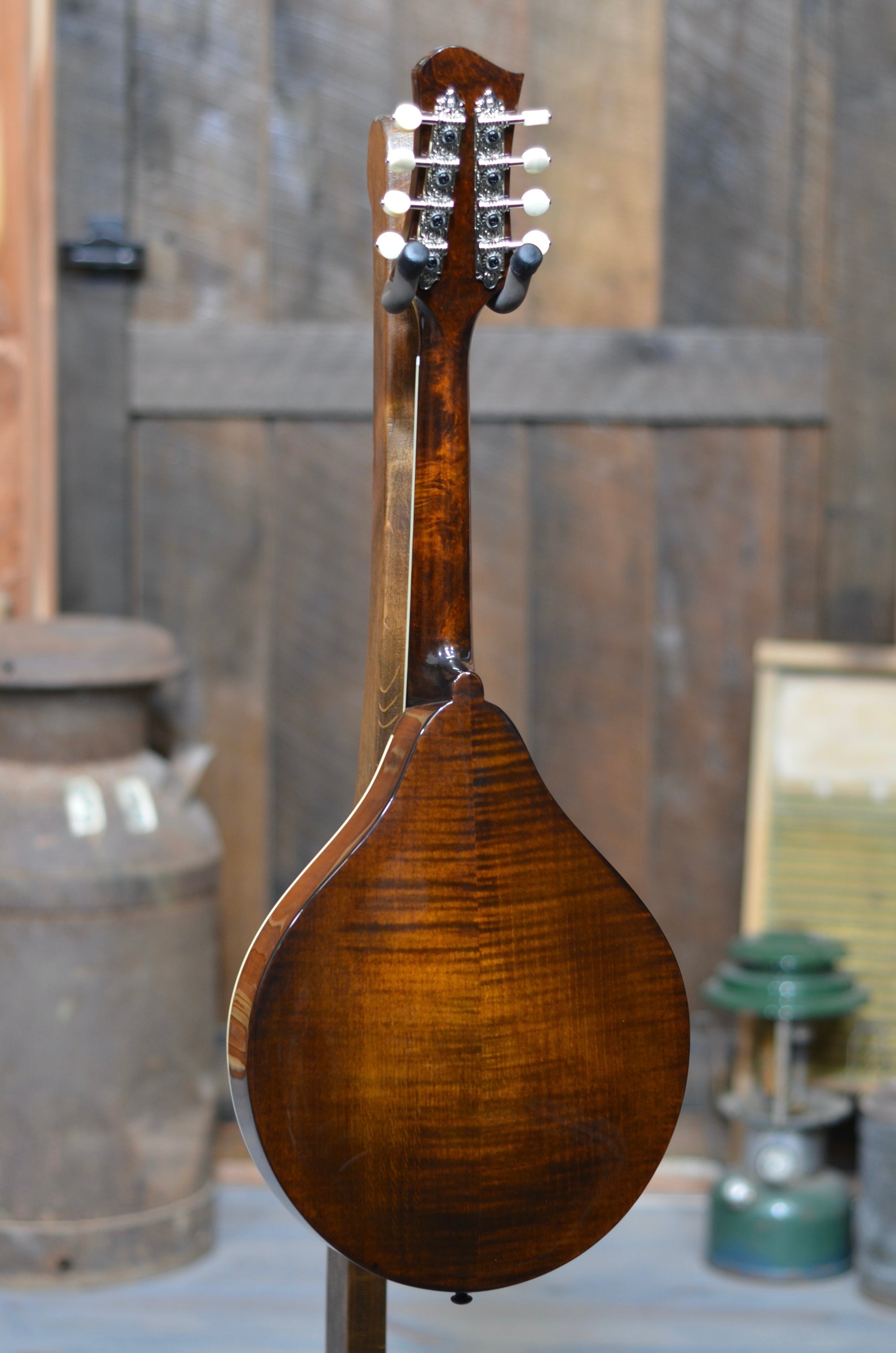 Eastman MD505-Black Limited A-Style Mandolin With Case