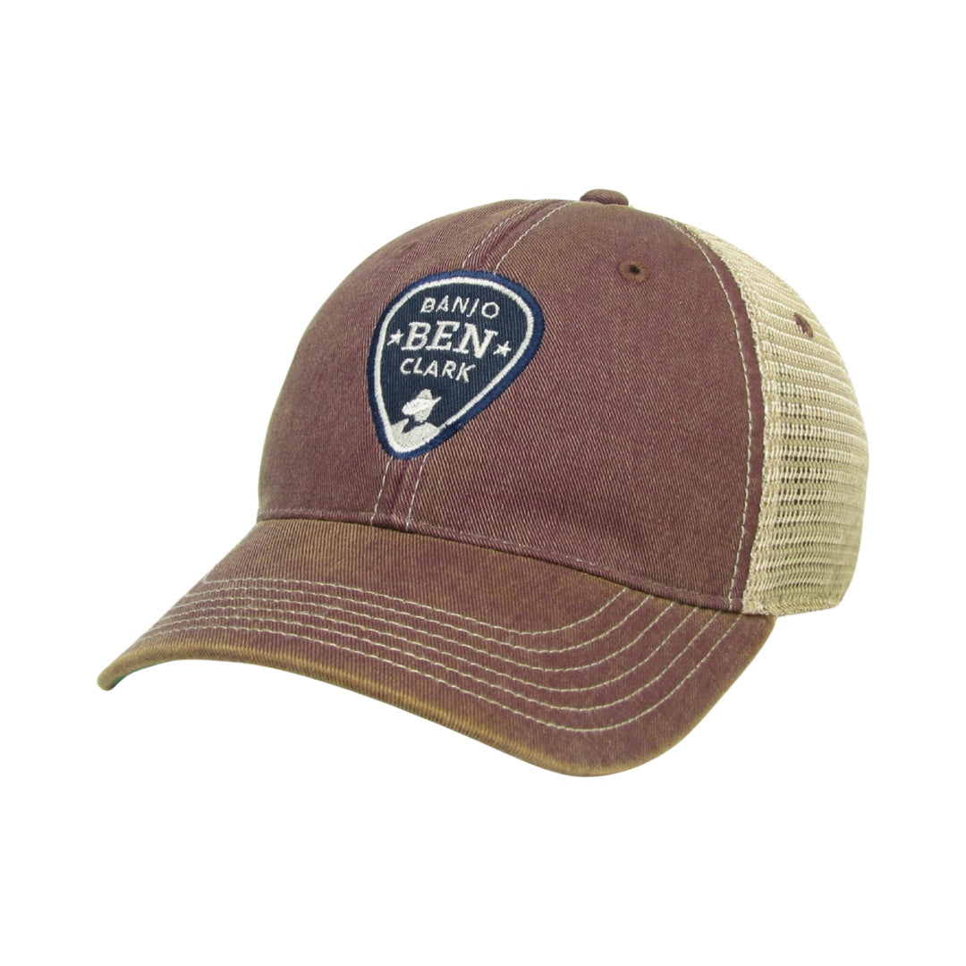 Burgundy cheap trucker hat