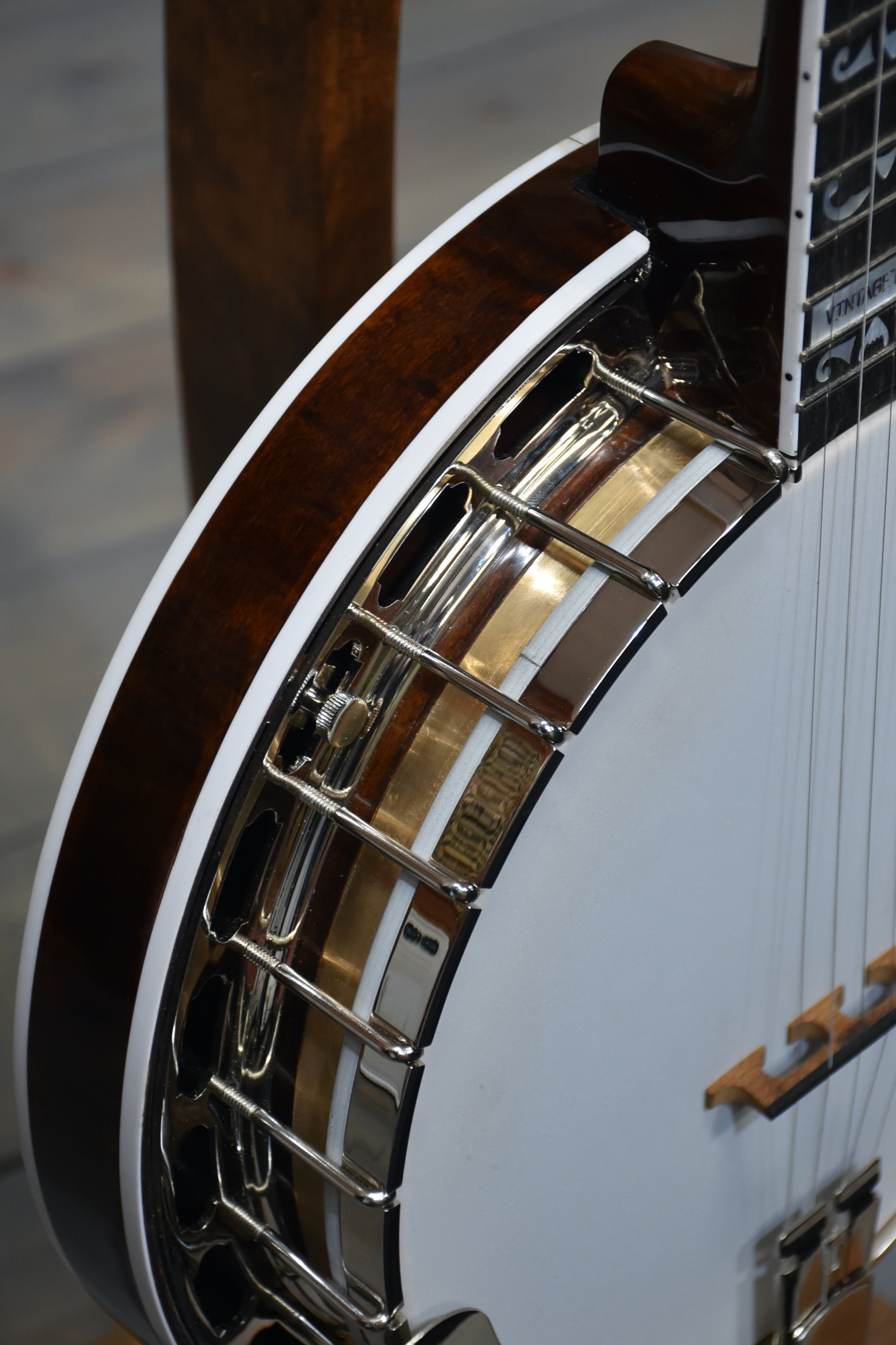 Davis Vintage Tone VT-75 Maple Banjo With Case