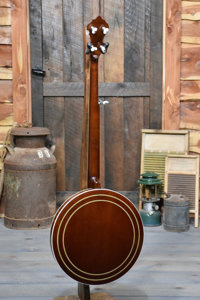 Davis Vintage Tone VT-75 Mahogany Banjo With Case