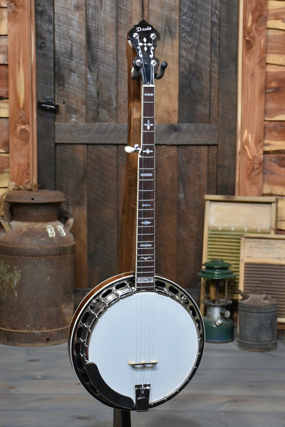 Davis Vintage Tone VT-75 Mahogany Banjo With Case